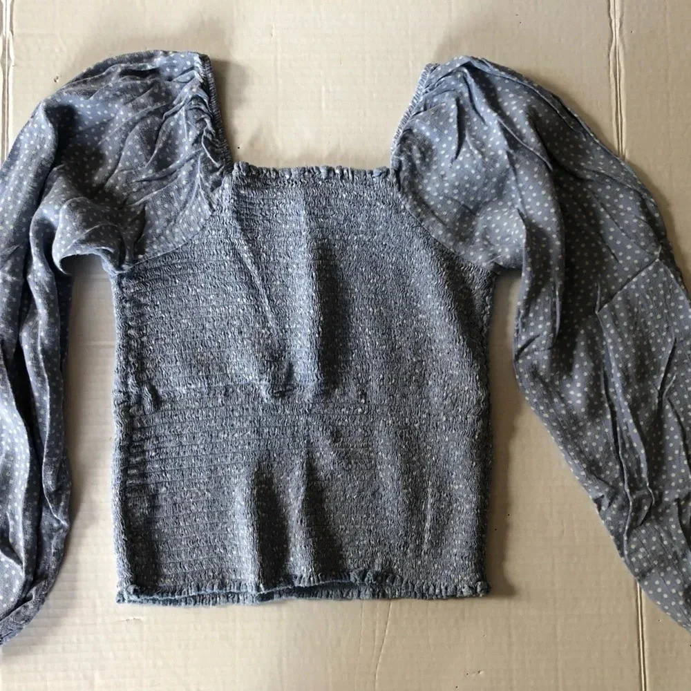 Polka Dot Stretchy Top